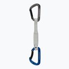 Ekspres wspinaczkowy Mammut Workhorse Keylock Quickdraw 17 cm grey/blue