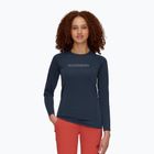 Longsleeve trekkingowy damski Mammut Selun FL Longsleeve Logo marine