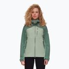 Kurtka przeciwdeszczowa damska Mammut Alto Guide HS Hooded jade/dark jade