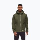 Kurtka przeciwdeszczowa męska Mammut Crater IV HS Hooded dark marsh