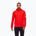 Kurtka przeciwwiatrowa męska Mammut Massone ML Hooded mammut red