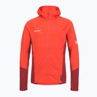 Bluza męska Mammut Taiss ML Hooded mammut red/dark mammut