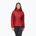 Kurtka ocieplana damska Mammut Albula IN Hooded dark mammut red