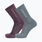 Skarpety Mammut Multisport Crew Socks 2 pack paloja/strata