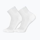 Skarpety Mammut Multisport Quarter Socks 2 pack white/white