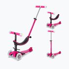 Hulajnoga trójkołowa dziecięca Micro Mini2grow Magic LED pink