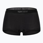 Bokserki termoaktywne damskie super.natural Tundra 175 Boyfriend Hipster jet black