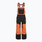 Spodnie snowboardowe męskie ThirtyTwo Basement Bib black/orange