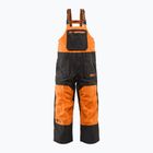 Spodnie snowboardowe męskie ThirtyTwo Basement Bib black/orange