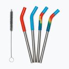 Słomki KLEAN KANTEEN Straw 8 mm Short 4 szt. multi colored