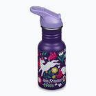 Butelka turystyczna dziecięca Klean Kanteen Flip Seal Sport Cap Straw 355 ml leaping unicorn