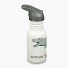 Butelka turystyczna dziecięca Klean Kanteen Flip Seal Sport Cap Straw 355 ml dino skate