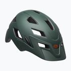 Kask rowerowy dziecięcy Bell Sidetrack Integrated MIPS matte dark green/orange