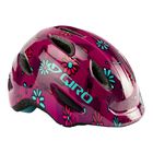 Kask rowerowy dziecięcy Giro Scamp Jr pink street sugar daisies