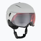 Kask narciarski Giro Orbit Spherical matte light grey/vivid ember