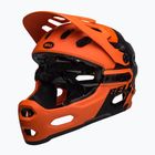 Kask rowerowy Bell Full Face Super 3R MIPS matte orange/black