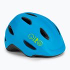 Kask rowerowy dziecięcy Giro Scamp Jr matte blue/lime