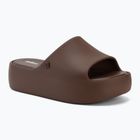 Klapki damskie Melissa Free Platform Ad bronze