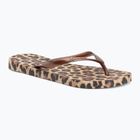 Japonki damskie Ipanema Animal Print beige/bronze/bronze