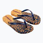 Japonki damskie Ipanema Animal Print VI yellow/pearly blue