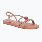 Sandały damskie Ipanema Solar Glow Sand pink/glitter/brown tile