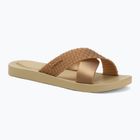 Klapki damskie Ipanema Sense Slide beige/gold
