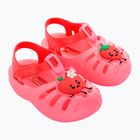 Sandały dziecięce Ipanema Summer XIV Baby dark pink/red