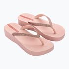 Japonki damskie Ipanema Mesh Chic Plat pink/glitter pink