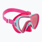 Maska do snorkelingu dziecięca Mares Turtle aqua/pink