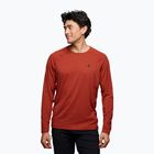 Longsleeve trekkingowy męski Black Diamond Alpenglow Crew burnt sienna