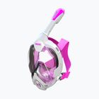 Maska pełnotwarzowa dla dzieci SEAC Magica White/Pink