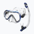 Zestaw do snorkelingu SEAC Bis Boss + Reverse Dry blue