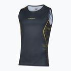 Koszulka do biegania męska La Sportiva Pacer Tank black/yellow