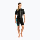 Pianka do pływania damska Cressi Lido Shorty 2 mm black/aquamarine