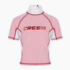 Koszulka do pływania dziecięca Cressi Rash Guard pink