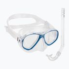 Zestaw do snorkelingu dziecięcy Cressi Perla Jr + Minigringo clear/blue