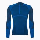 Bluza termoaktywna męska Mico Warm Control Zip Neck piombo