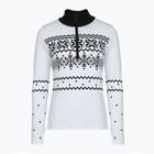 Bluza termoaktywna damska Newland Groenlandia Half Zip white/black