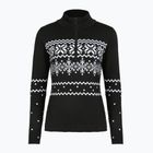 Bluza termoaktywna damska Newland Groenlandia Half Zip black/white