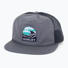 Czapka z daszkiem męska Hurley Mavericks Trucker dark grey