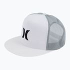Czapka z daszkiem męska Hurley Icon Solid Flat Trucker white