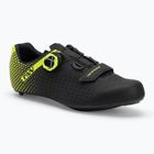 Buty szosowe męskie Northwave Core Plus 2 black/yellow fluo