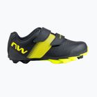 Buty rowerowe MTB dziecięce Northwave Hammer Junior black/yellow fluo