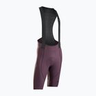 Spodenki rowerowe męskie Northwave Fast Bibshort grape wine