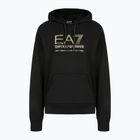 Bluza damska EA7 Emporio Armani Train Visibility Hoodie 7W000417 black/gold