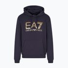 Bluza męska EA7 Emporio Armani Train Logo Series Big Logo Hoodie armani blue