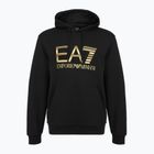 Bluza męska EA7 Emporio Armani Train Logo Series Big Logo Hoodie black