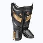 Ochraniacze piszczeli i stóp Hayabusa T3 Striking Shin Guards black/gold