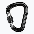 Karabinek Grivel Delta K5N Screw Lock black/black