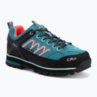 Buty trekkingowe damskie CMP Moon Low Wp teal/red fluo